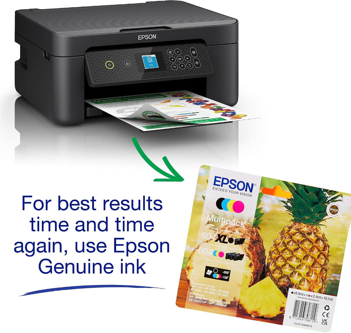 Epson Expression Home 3-in-1 Inkjet Printer
