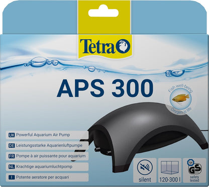 Tetra APS300 Silent Aquarium Air Pump for 120-300 Litre Tanks