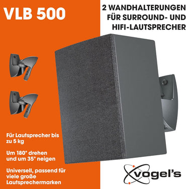 Vogel's VLB 500 Swivel Wall Mount Bracket for 5kg Speakers