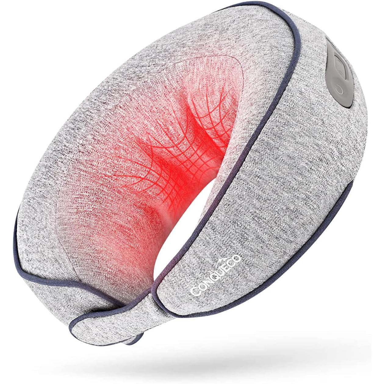 CONQUECO 3D Shiatsu Neck and Back Massager with Heat