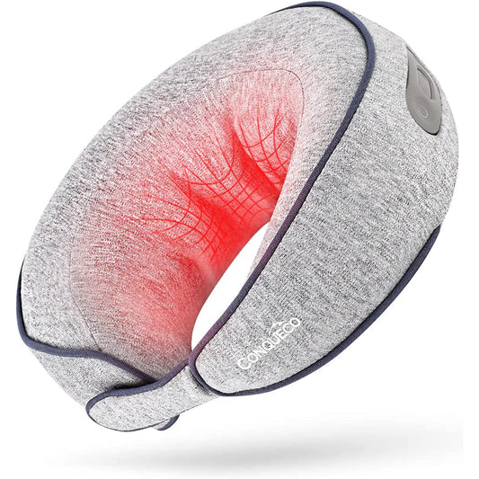 CONQUECO 3D Shiatsu Neck and Back Massager with Heat