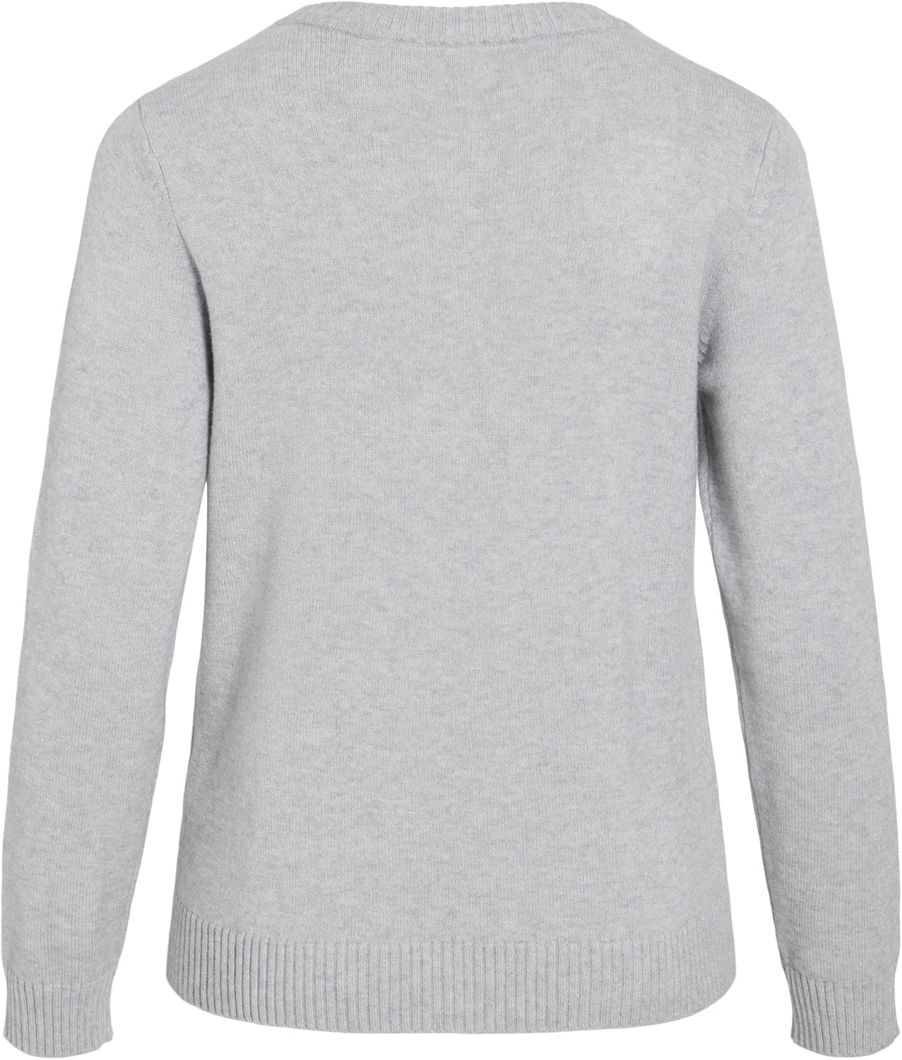 Cozy Vila Women's Long Sleeve Knit Pullover Soft Wool Blend