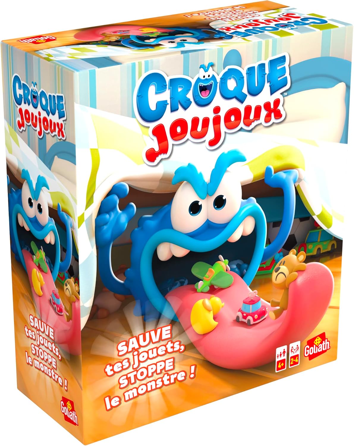 Croque Joujoux Colorful Monster Game for Kids Ages 4+