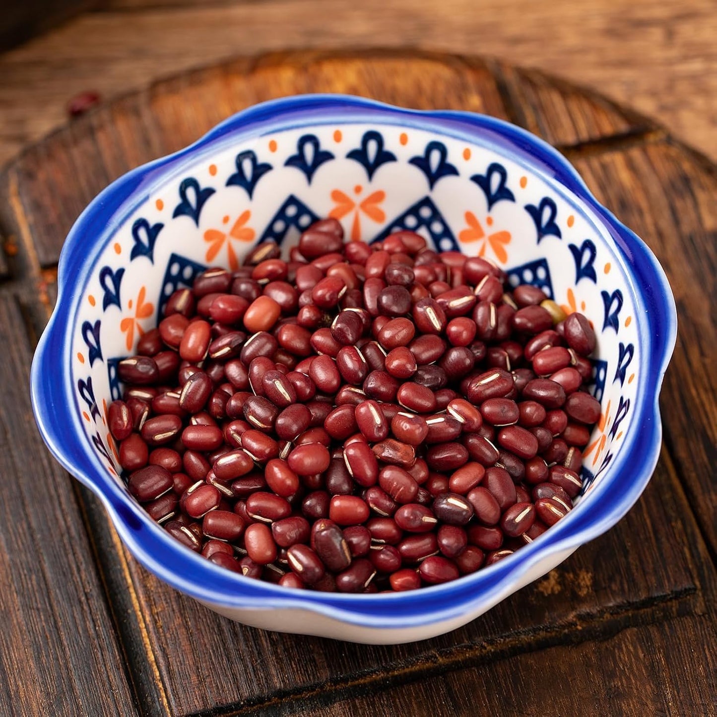 6-Piece Porcelain Snack Bowls Set – 70ml Boho Soy Sauce Bowls