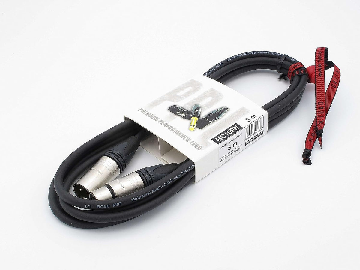 X-LEAD MC10PN030BK Platinum Series Microphone Cable Black 3m