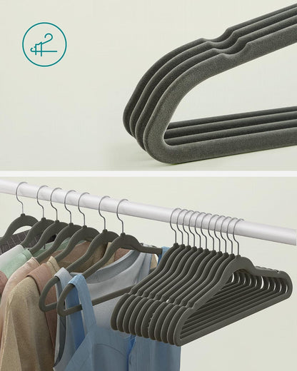 SONGMICS Velvet Clothes Hangers 41.5cm CRF26V