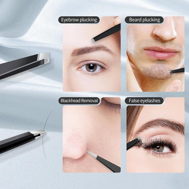 MIYADIVA 30X Magnifying Travel Mirror, Suction Cup, Portable Tweezers