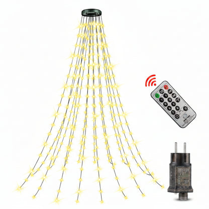 LaiTeny HCP480N 3m 480 LED Christmas Tree Lights with Ring
