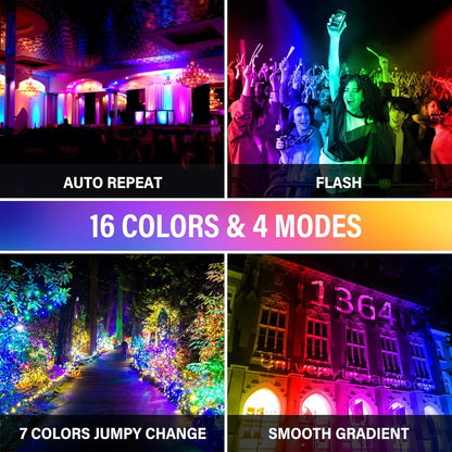 PICAA 100W RGB Dimmable Colour Changing LED Floodlight