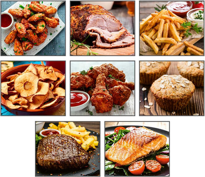 GOURMETmaxx 4.5L 1400W Digital Hot Air Fryer with 8 Programs