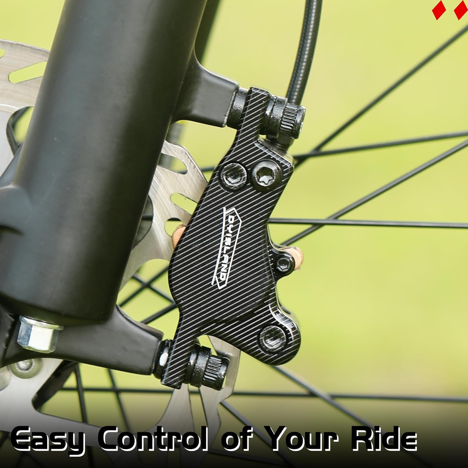 LD-200 2-Pistons Hydraulic Disc Brake Set for E‑Bike Front Left Side