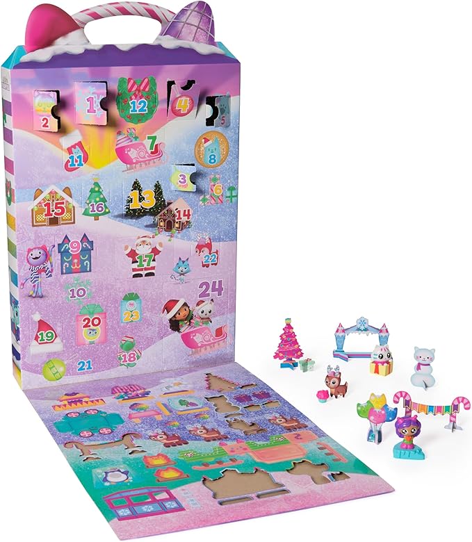 Gabby's Dollhouse Party Advent Calendar – 24 Holiday Surprises for Kids