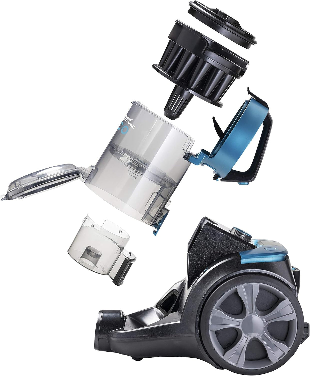 Bestron AMC2000B Multi-Cyclonic Vacuum Cleaner 700W Blue