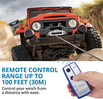 AUTOUTLET EFUAT065a Wireless Winch Remote Control Kit 2-Pack