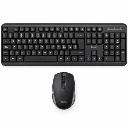 Trust Ymo Wireless Keyboard and Mouse Set Black