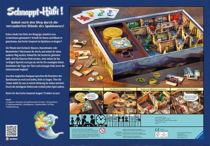 Ravensburger Get Hubi Board Game – Family Strategy Adventure for Kids