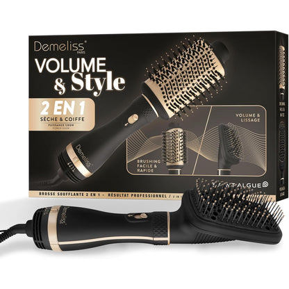 Demeliss Saint Algue 2-in-1 Volume & Style Hair Dryer Brush