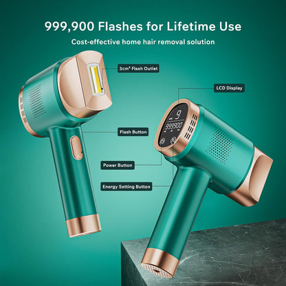 AMINZER IPL Hair Removal Device with LCD Touch Screen