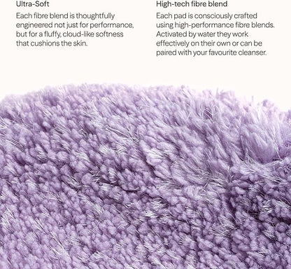 Waschies Colorful Reusable Washable Makeup Removal Pads – 6 Pack