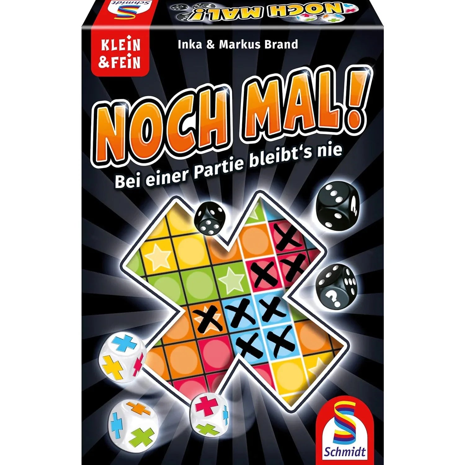 Schmidt Nochmal Dice Game – Colorful Quick Play for Families - Gomix Brands Outlet