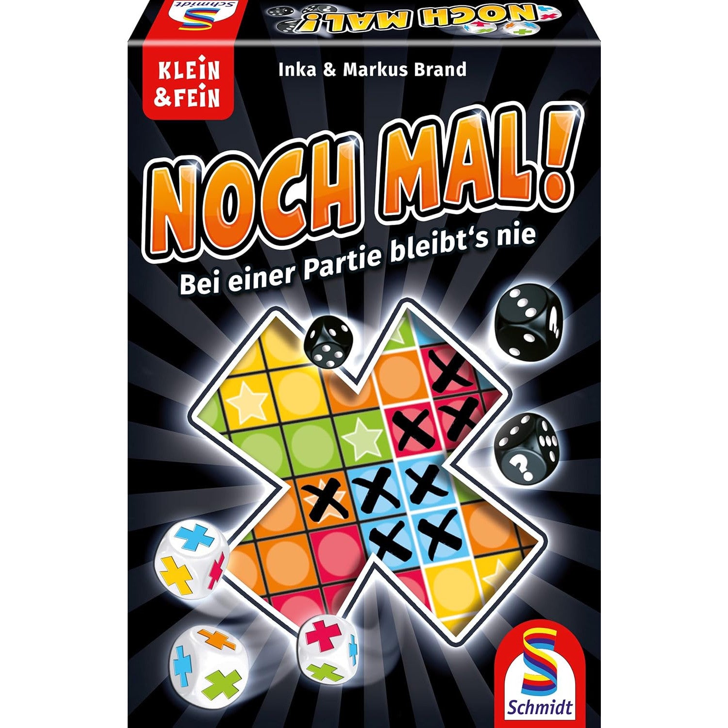 Schmidt Nochmal Dice Game – Colorful Quick Play for Families