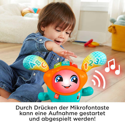 Fisher-Price DJ Hüpfi Interactive Bouncing Music Toy for Babies