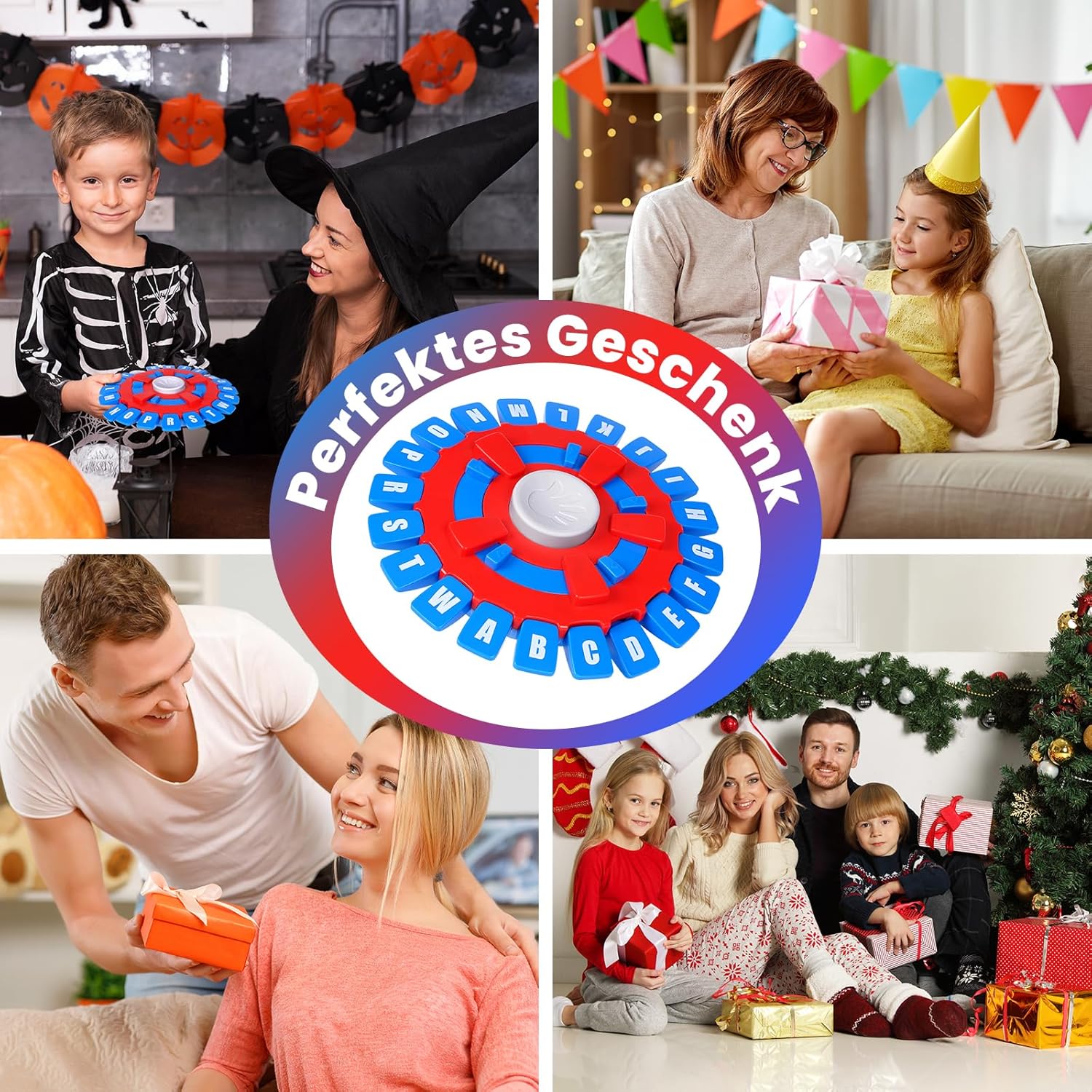 Esley Rasend German Press Word Game: Timed Family Fun Challenge for All Ages