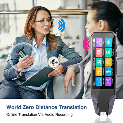 Lieberwell Multilingual Translation Pen with 5MP Camera and 4-Inch Touchscreen