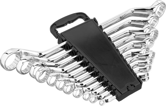 Denali 6-32mm Metric Wrench Set with Holder, 11-Piece for Home & Auto