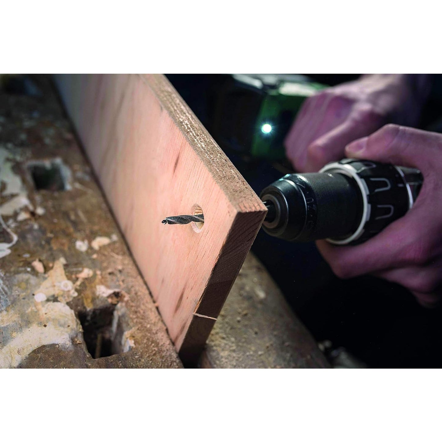 Heller 333 CV 3-Point Wood Drill Ø4 x 43/75