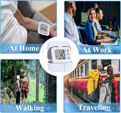 TOPBOMED Wrist Blood Pressure Monitor with Carrying Case