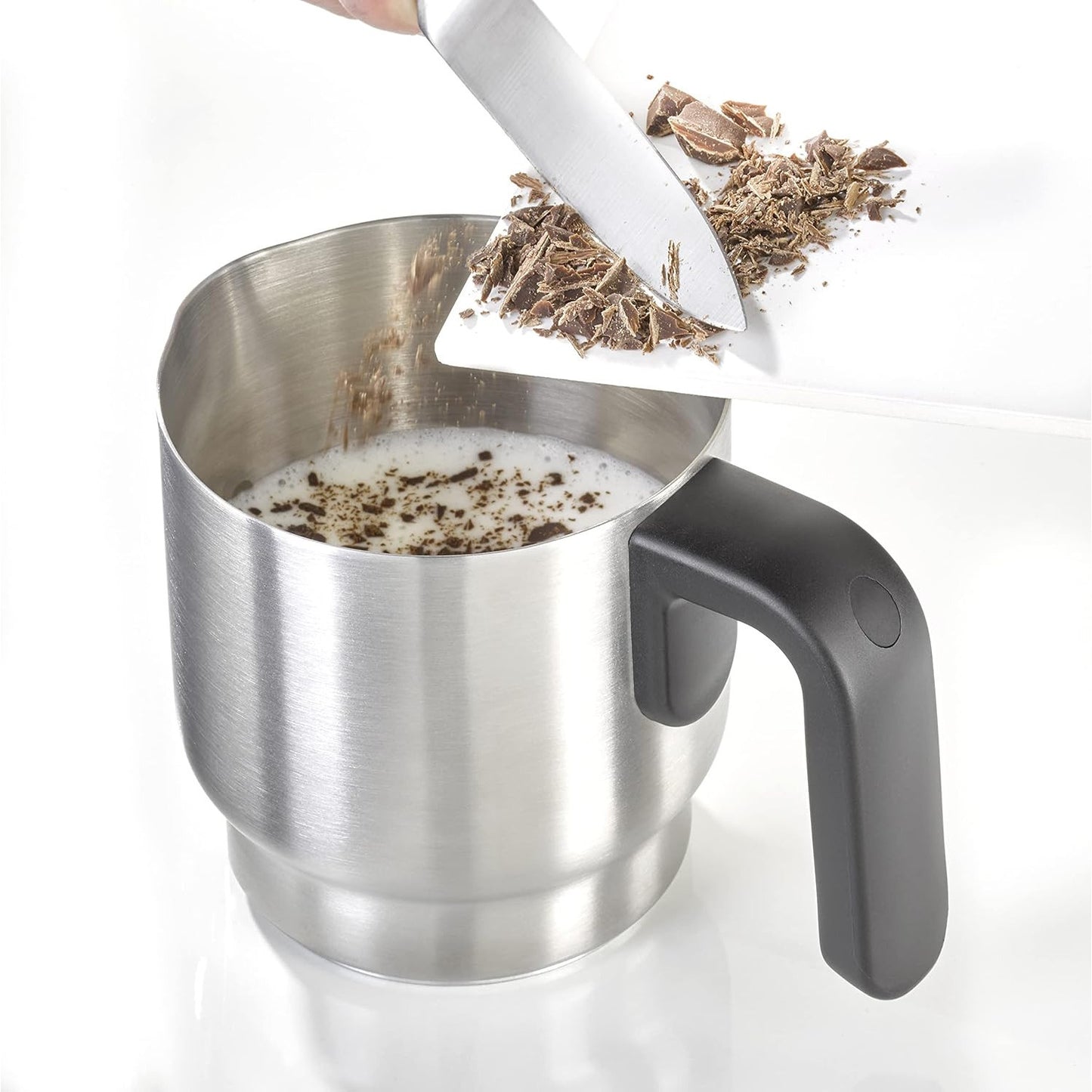 Caso Crema & Choco Black 4-in-1 Stainless Milk Frother