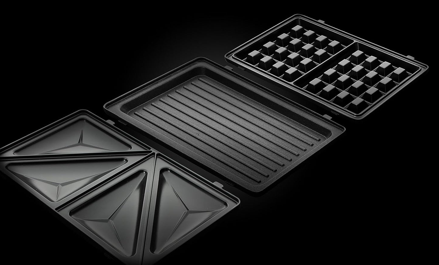 Russell Hobbs 3-in-1 Sandwich Toaster with Waffle & Grill Plates