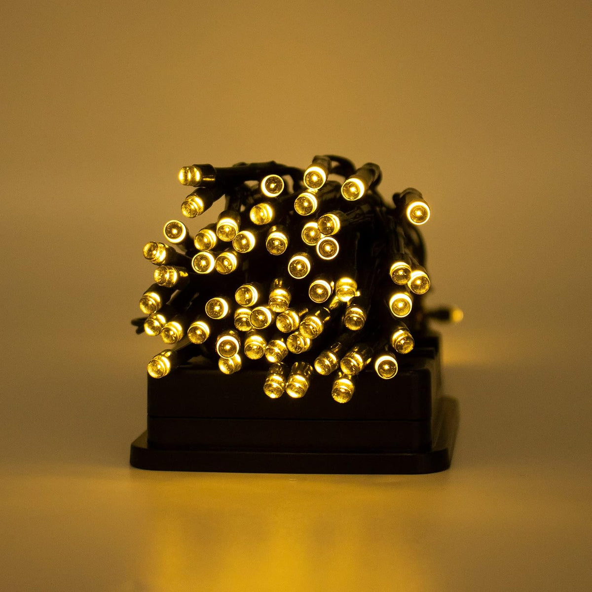 SOLMIRA Ciepły Solar Outdoor String Lights 8 Modes 4V