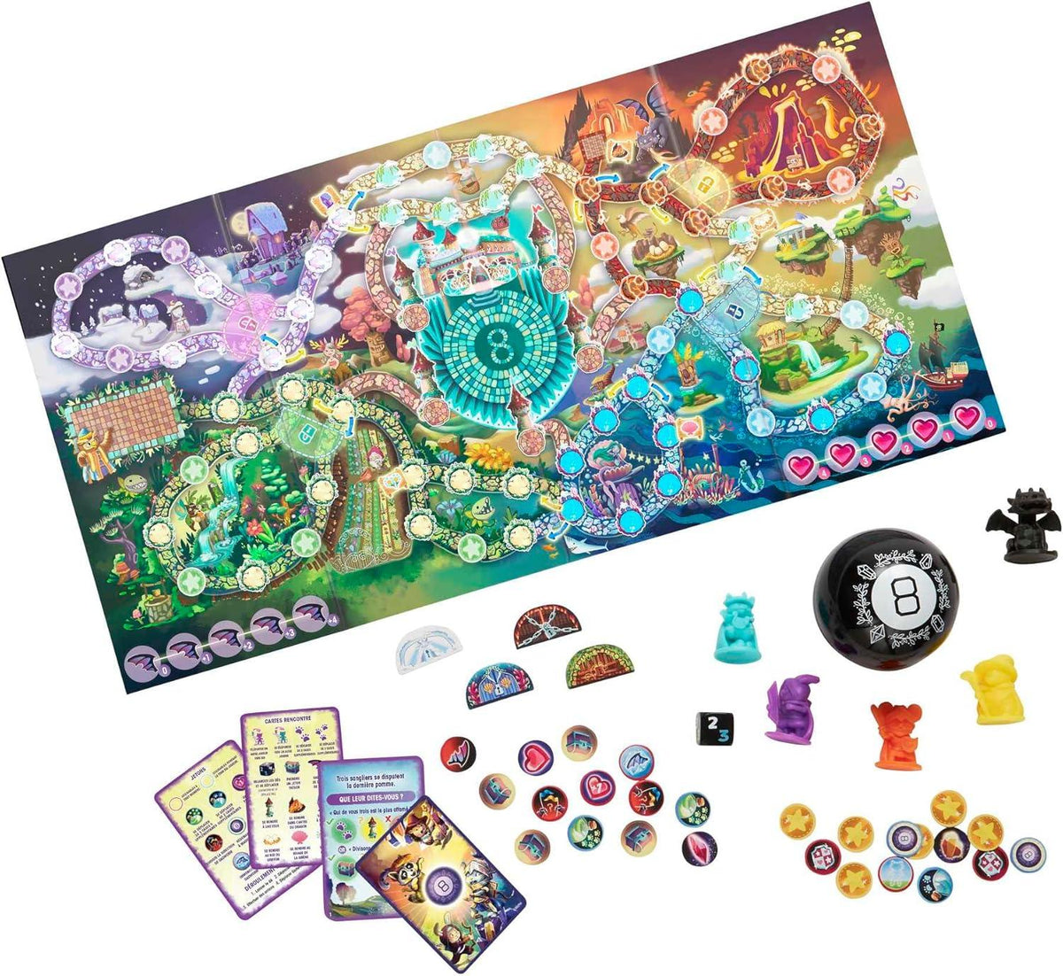 Magic Epopée Magique Board Game – Cooperative Adventure for 2 to 4 Players - Gomix Brands Outlet