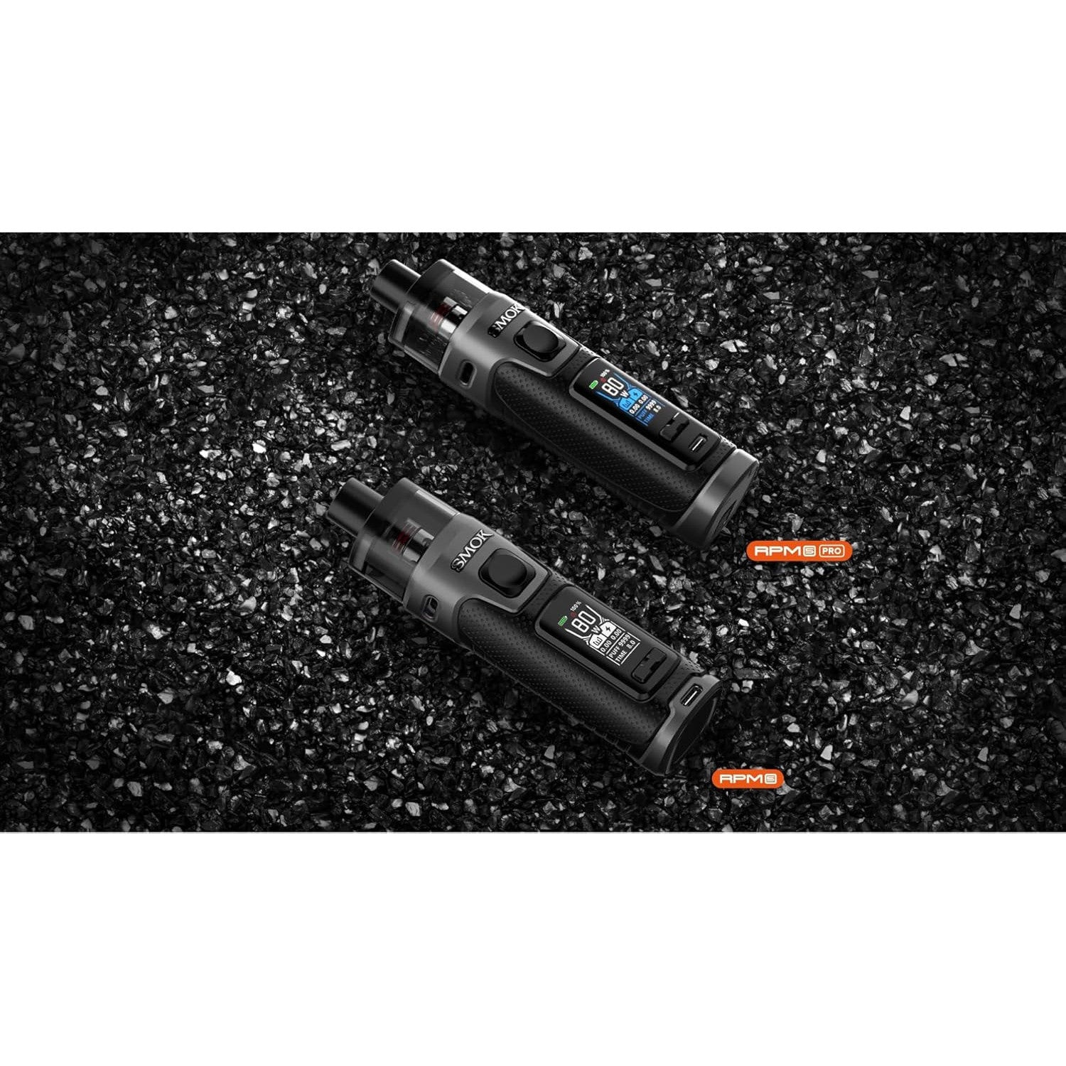 SMOK RPM 5 Black Leather 2ml Pod Kit 2000mAh Battery