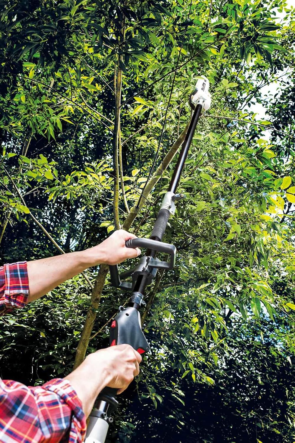 SCHEPPACH 4-in-1 Multi-Tool: Powerful 32.6cc Gas Engine, Versatile Garden Solution