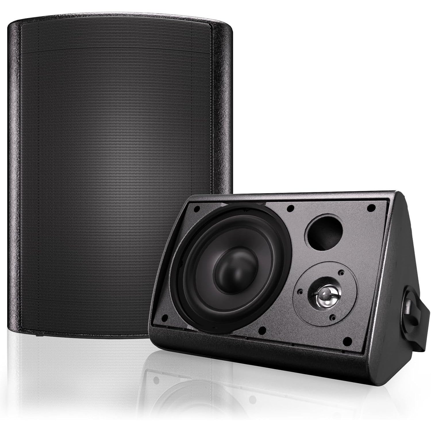 Herdio 6.5" Waterproof Bluetooth Outdoor Speakers with 400W Power