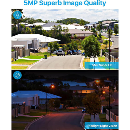 ZOSI 16-Channel 4K PoE Security Camera Kit with Two-Way Audio