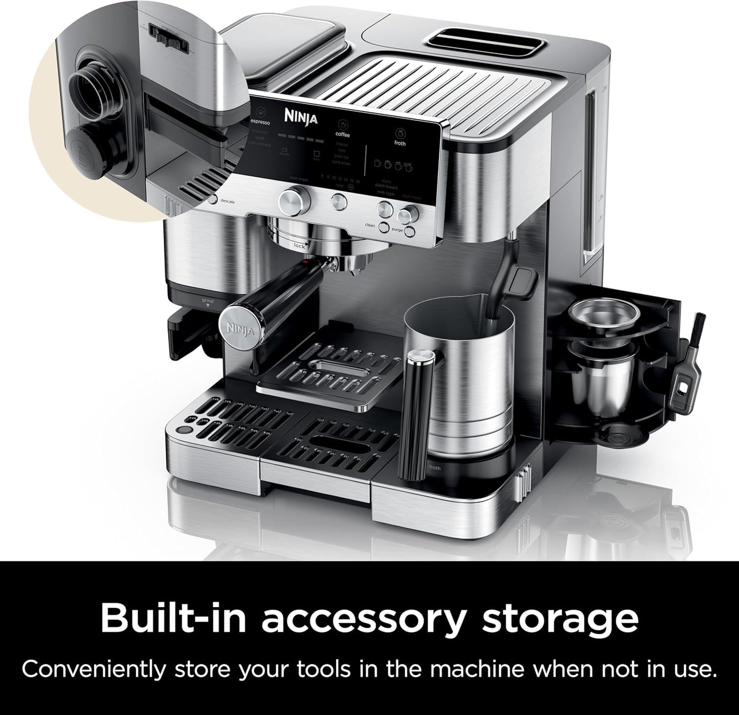 Ninja Luxe Café Premier Series Espresso & Drip Coffee Maker