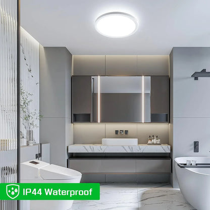 OTREN Ultra-Thin 18W LED Ceiling Light, 21.8cm Round, Cold White - Gomix Brands Outlet