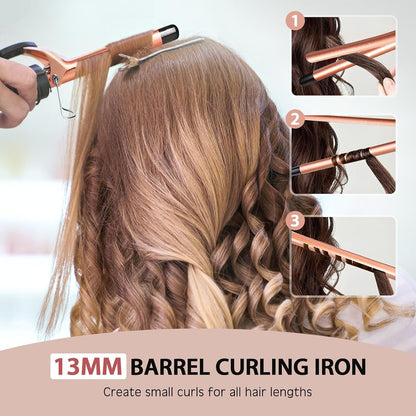 HyAdierTech Mini Ceramic Curling Iron 13mm C-16-13mm