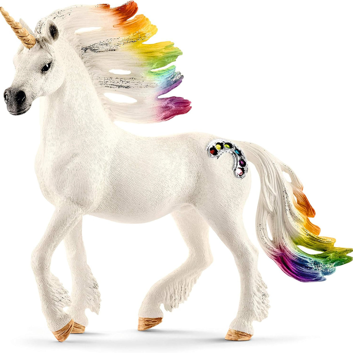 Schleich 70523 Rainbow Unicorn Stallion Animal Figure