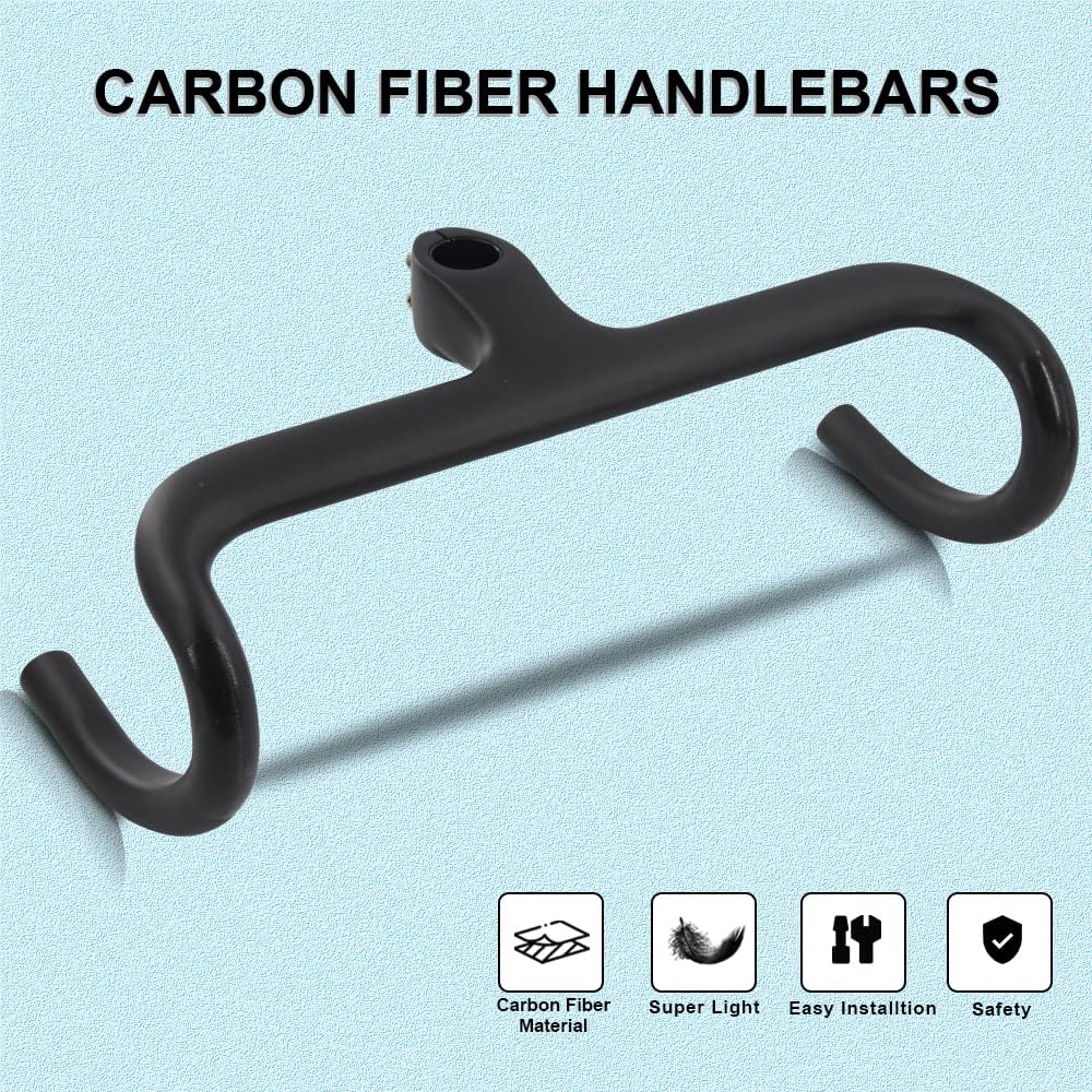 RXL SL Carbon Integrated Road Bike Handlebar 420x90mm UD Matte