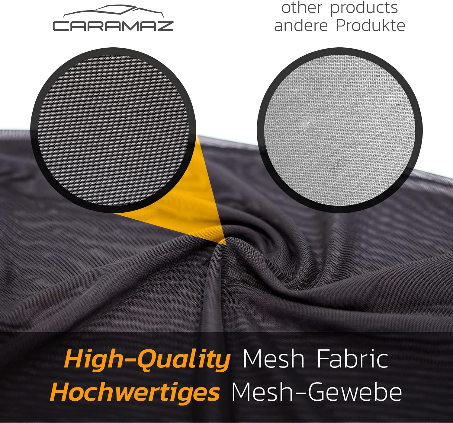 OptiDark Car Sunshade with Suction Cups for Babies and Pets