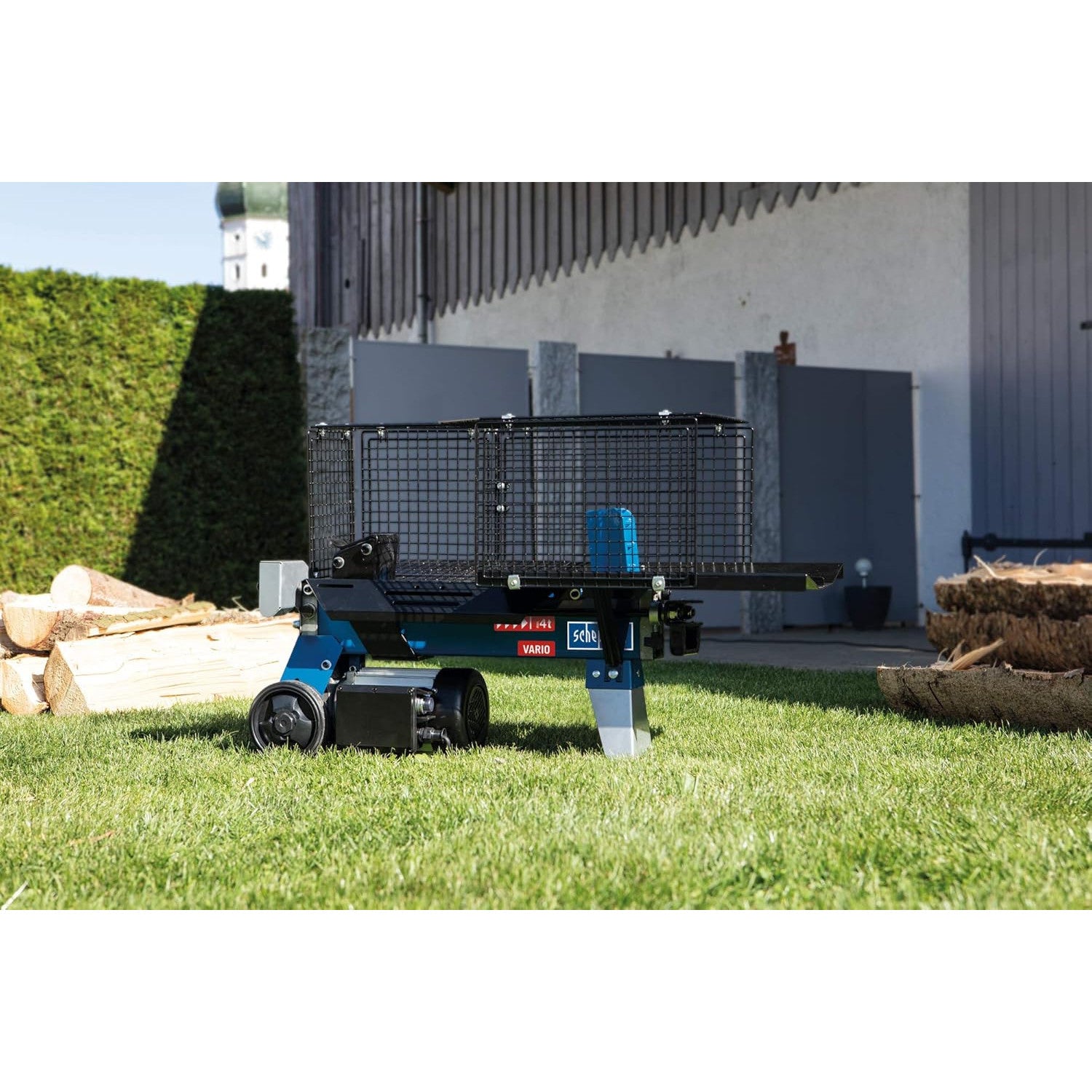 Scheppach HL460 4‑Ton Hydraulic Log Splitter with 1500W Motor