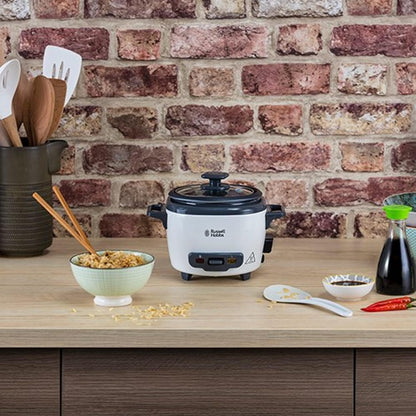 Russell Hobbs Mini Rice Cooker 0.4L Keep Warm, Non‑Stick