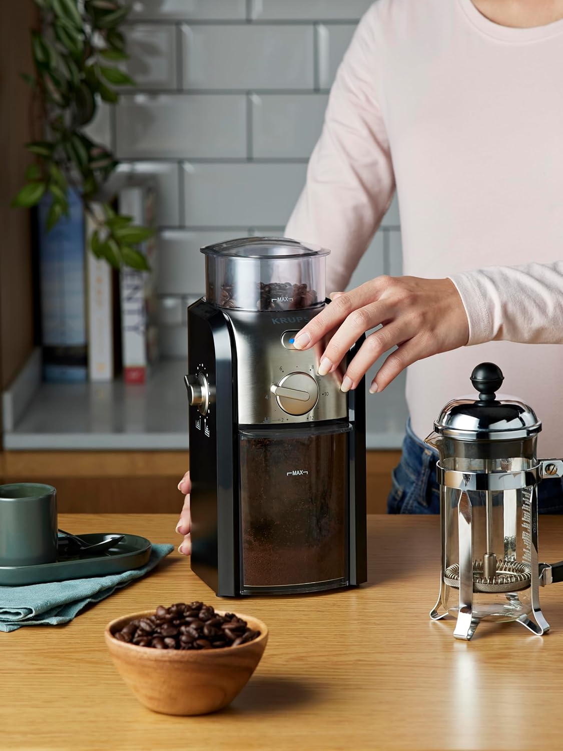 Krups GVX242 Coffee Grinder 100W Black