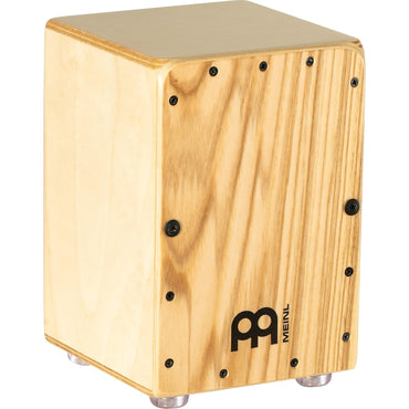 Meinl Mini Cajon Drum Box with Snare – Portable Ash Finish