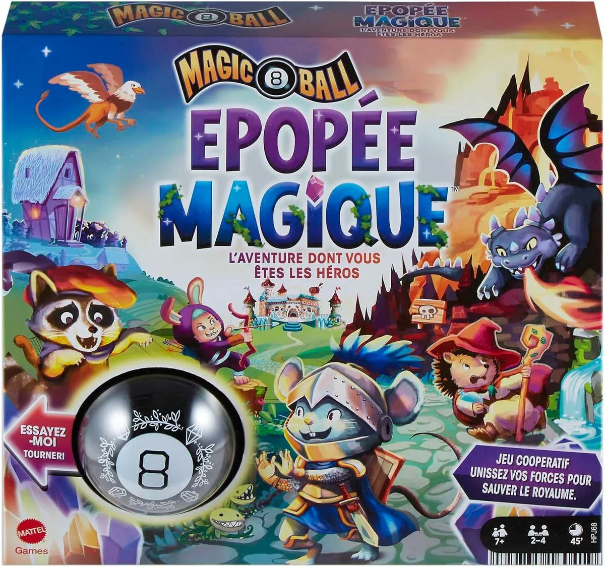 Magic Epopée Magique Board Game – Cooperative Adventure for 2 to 4 Players - Gomix Brands Outlet